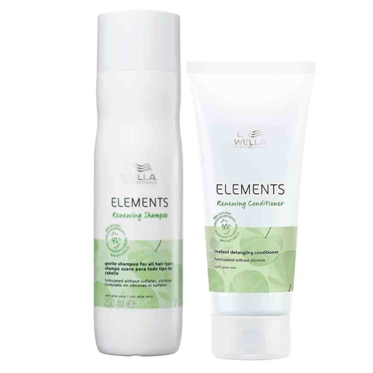 Kit Wella Elements Shampoo 250 ml + Condicionador 200 ml
