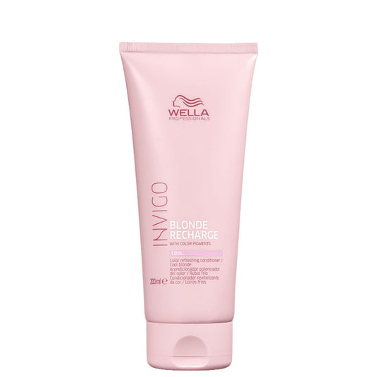 Condicionador Wella Invigo Blonde Recharge Desamarelador 200 ml