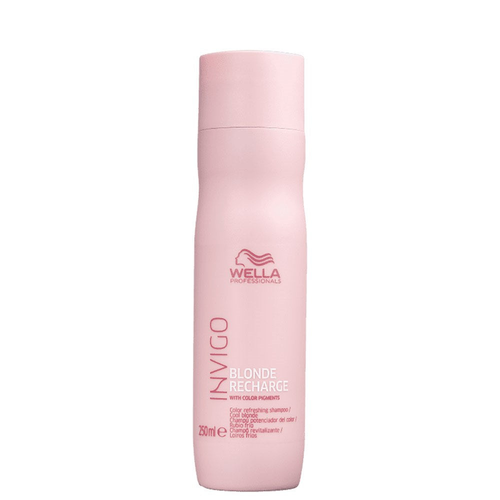 Shampoo Wella Invigo Blonde Recharge Desamarelador 250 ml