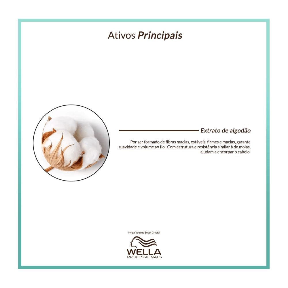 Máscara Wella Invigo Volume Boost Crystal 500 ml