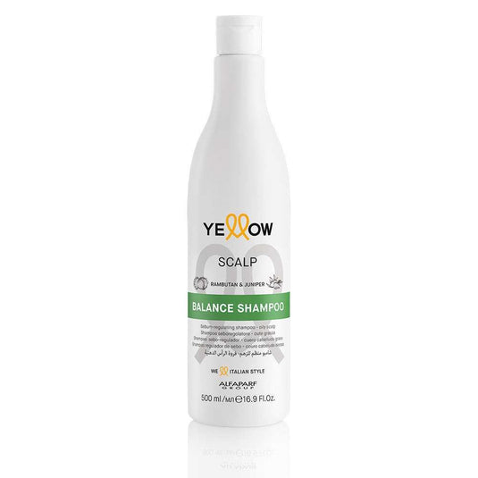 Shampoo Yellow Scalp Balance Shampoo para Cabelo Oleoso 500 ml