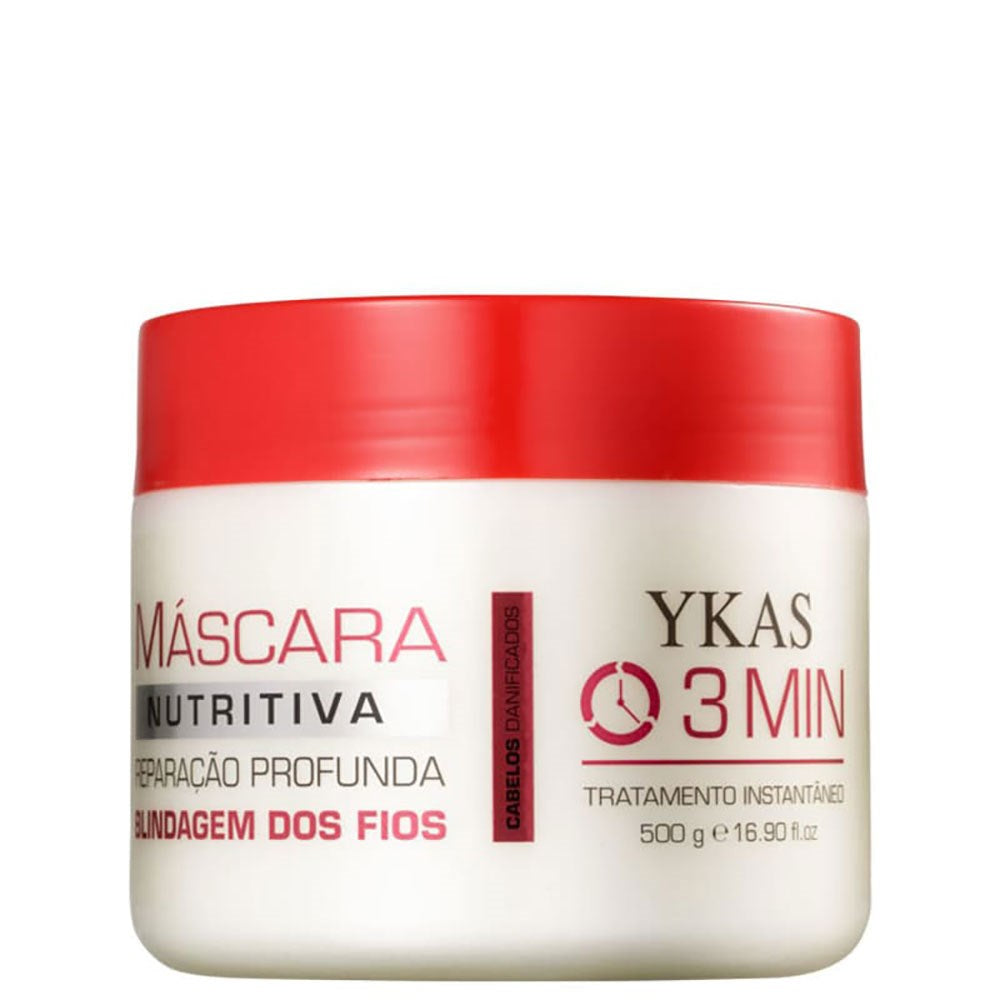 Máscara Ykas 3 Minutos Nutritiva 500 g