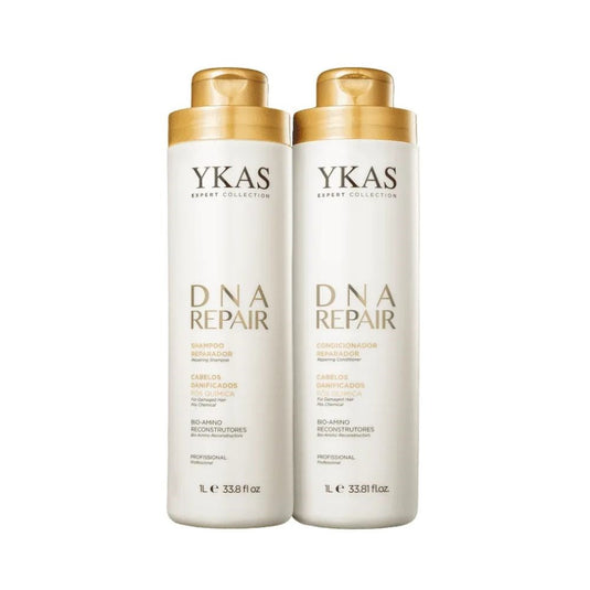 Kit Ykas Dna Repair Shampoo + Condicionador 1 Litro
