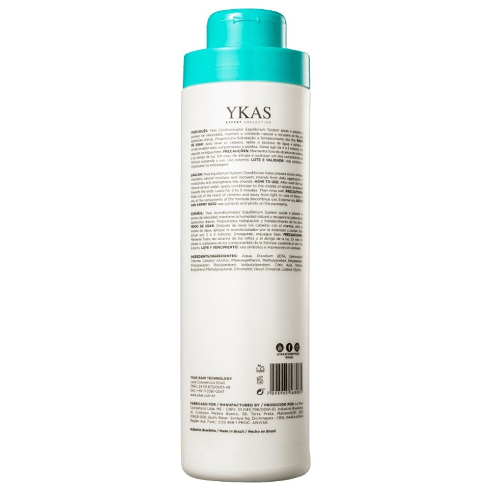 Condicionador Ykas Equilibrium System 1 Litro