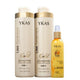 Kit Ykas Gold Progressiva (2 x 1 Litro) + Bbtox Líquido 250 ml