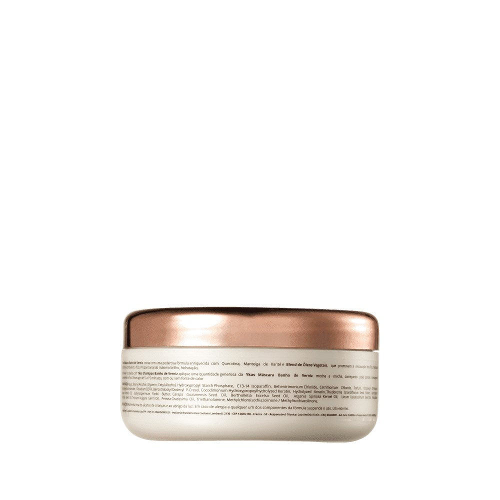 Máscara Ykas Verniz Brilho Máximo 250 g