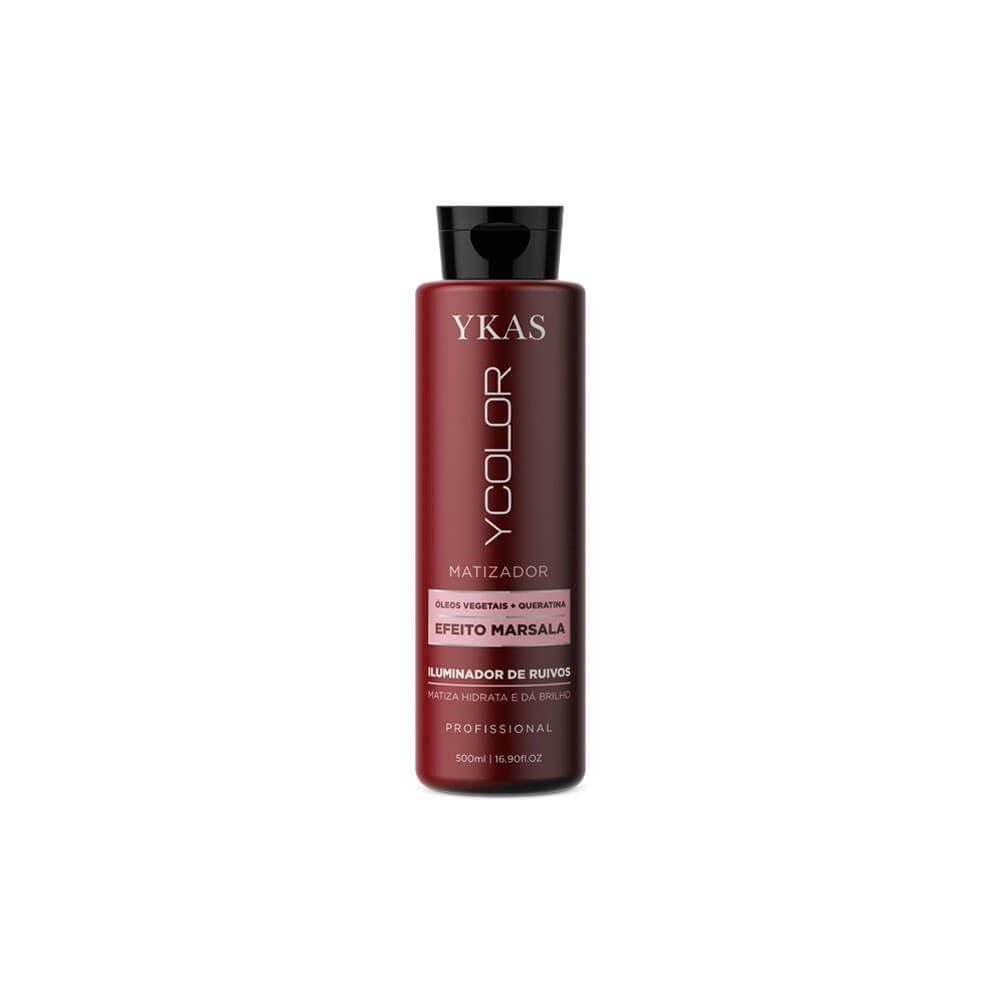 Máscara Ykas YColor Matizador Marsala 500 ml