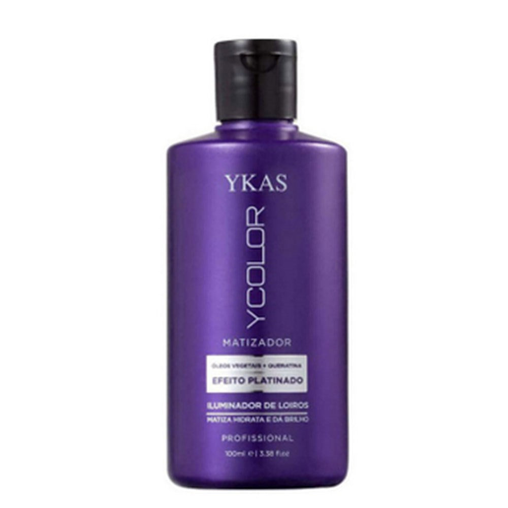 Máscara Ykas YColor Matizador Platinado 100 ml