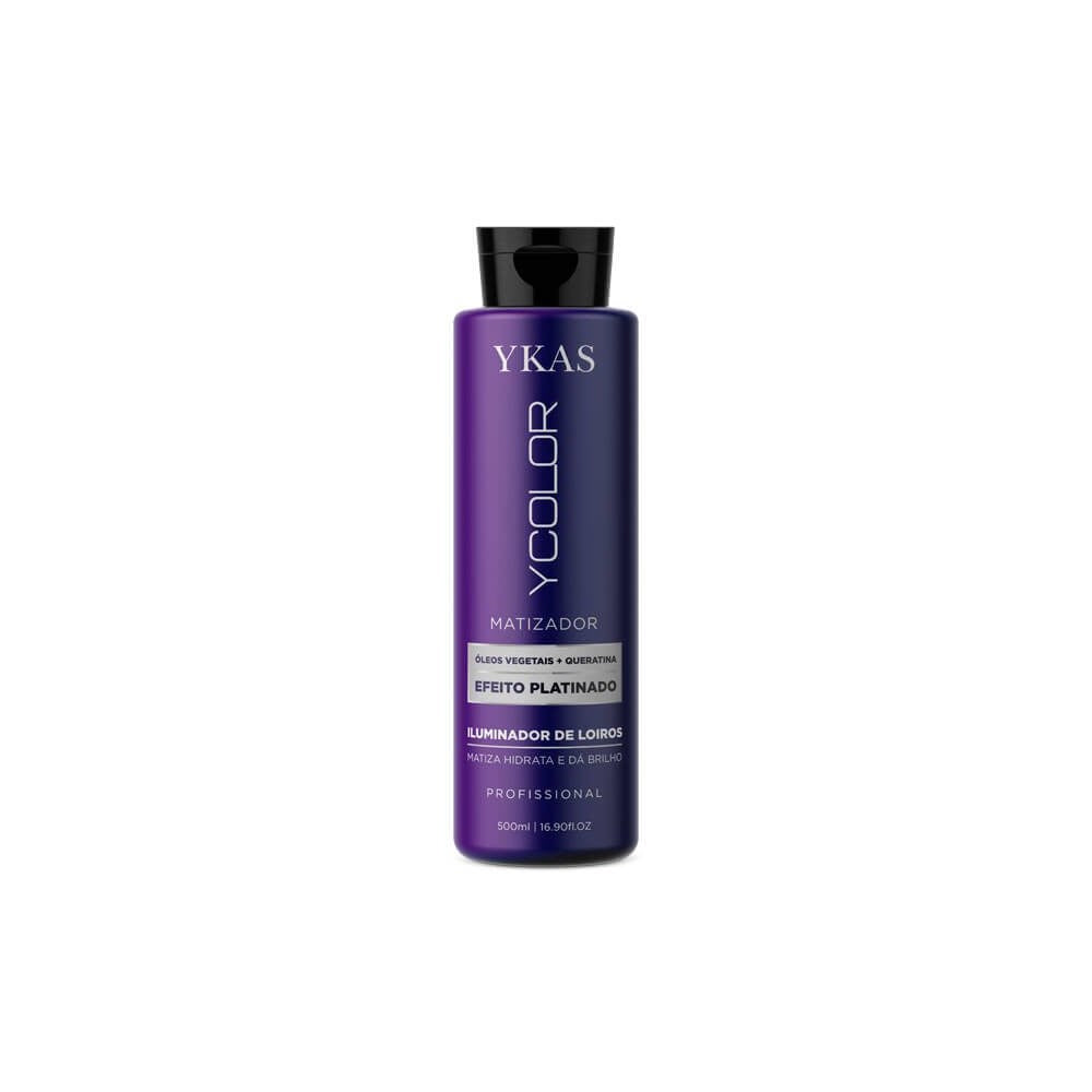 Máscara Ykas YColor Matizador Platinado 500 ml
