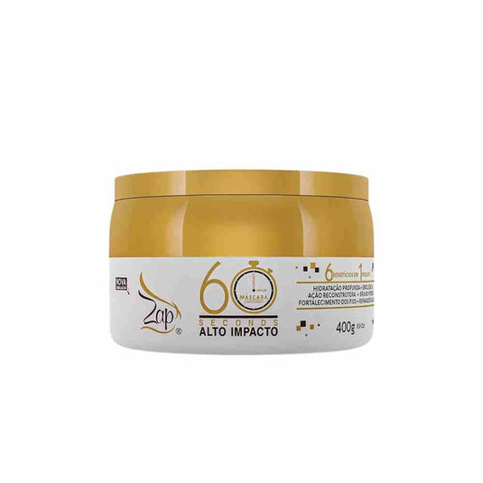 Máscara Zap 60 Seconds Alto Impacto 400 g