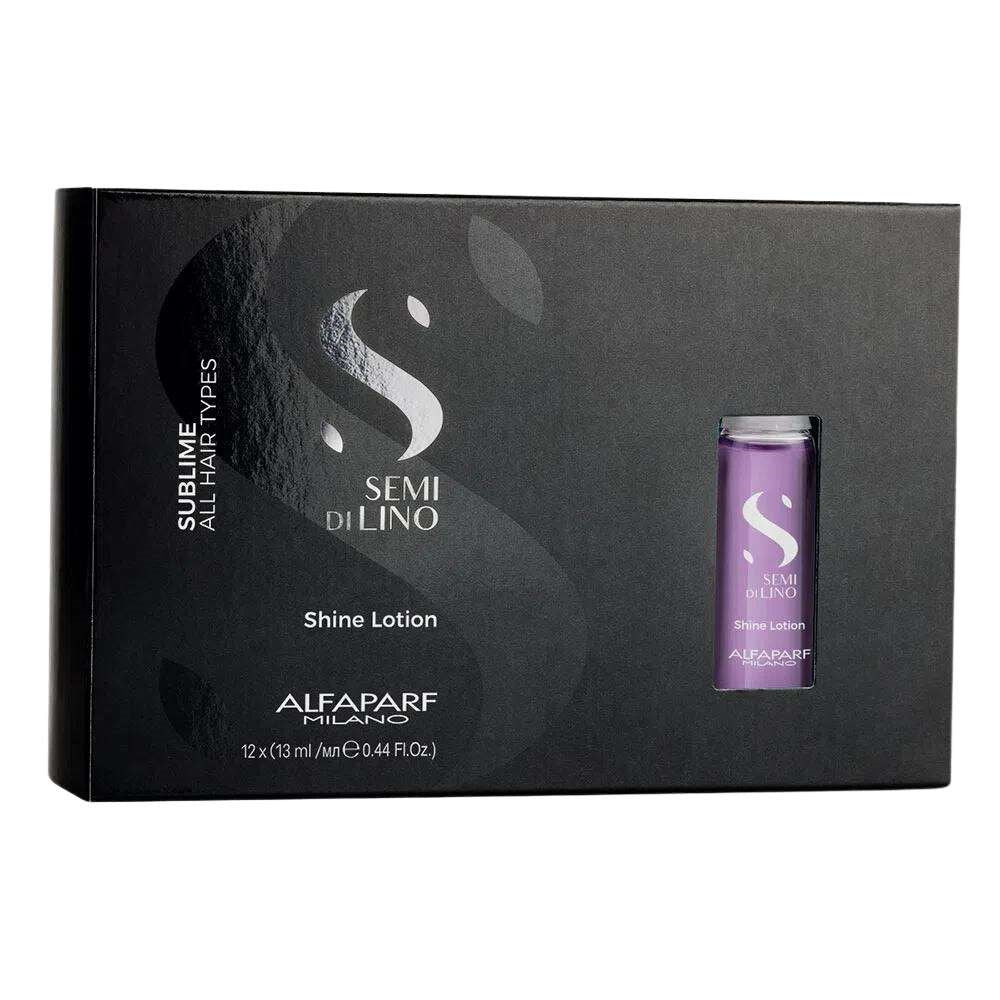 Kit Alfaparf Semi Di Lino Sublime Shine Lotion (Cx 12 x 13 ml)