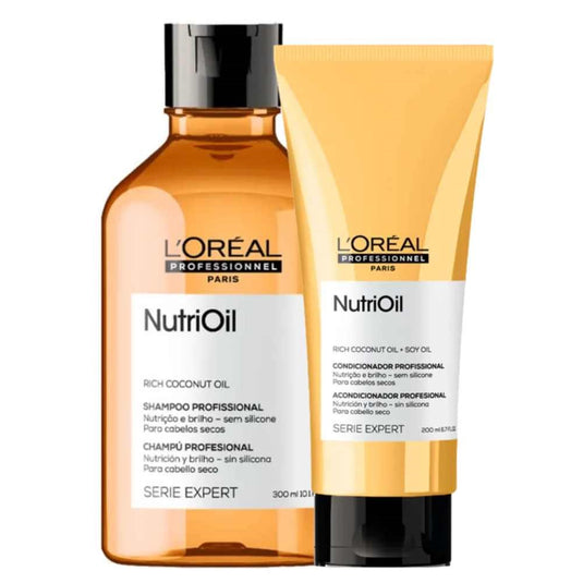 Kit Loreal NutriOil Shampoo 300 ml + Condicionador 200 ml