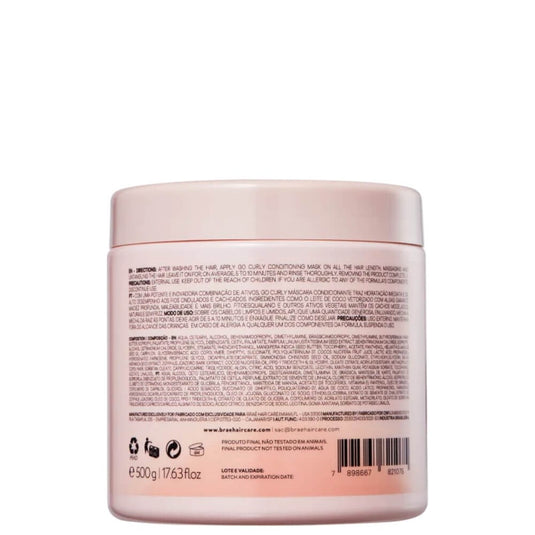 Máscara Braé Go Curly 500 g - OUTLET