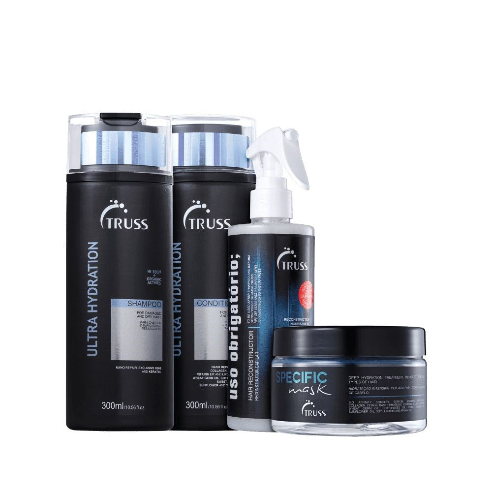 Kit Truss Ultra Hydration Duo + Uso Obrigatório + Máscara Specific 180 g