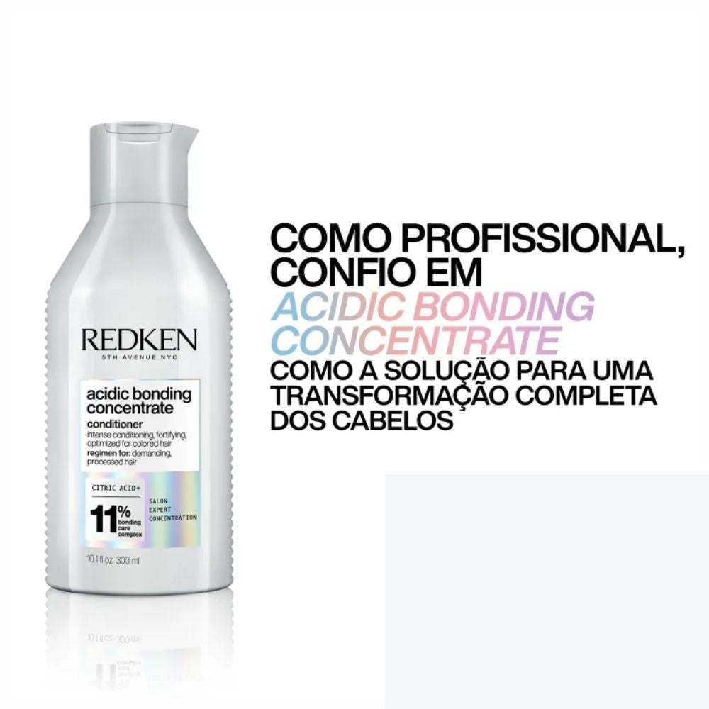 Kit Redken Acidic Bonding Concentrate Duo Pequeno + Redken One United 25 Benefits Leave-in 400 ml