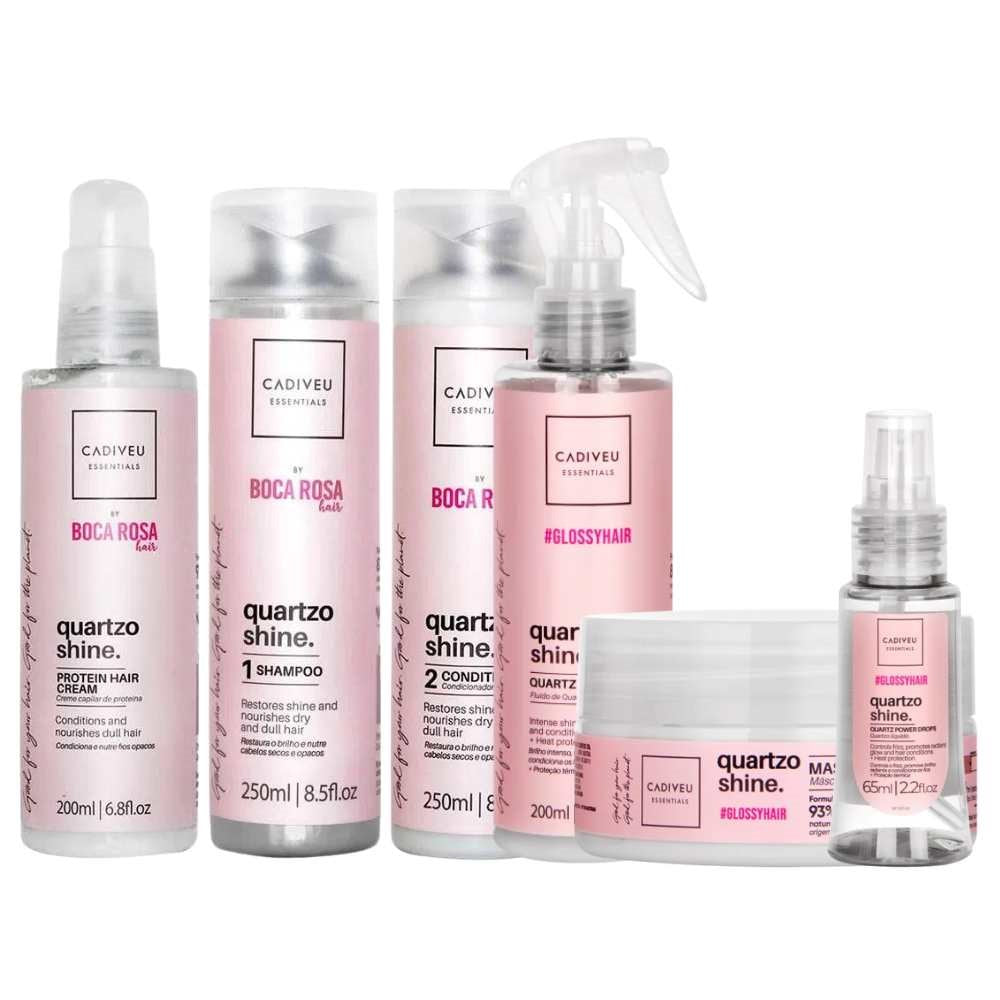 Kit Cadiveu Boca Rosa Hair Quartzo Full (6 Produtos)