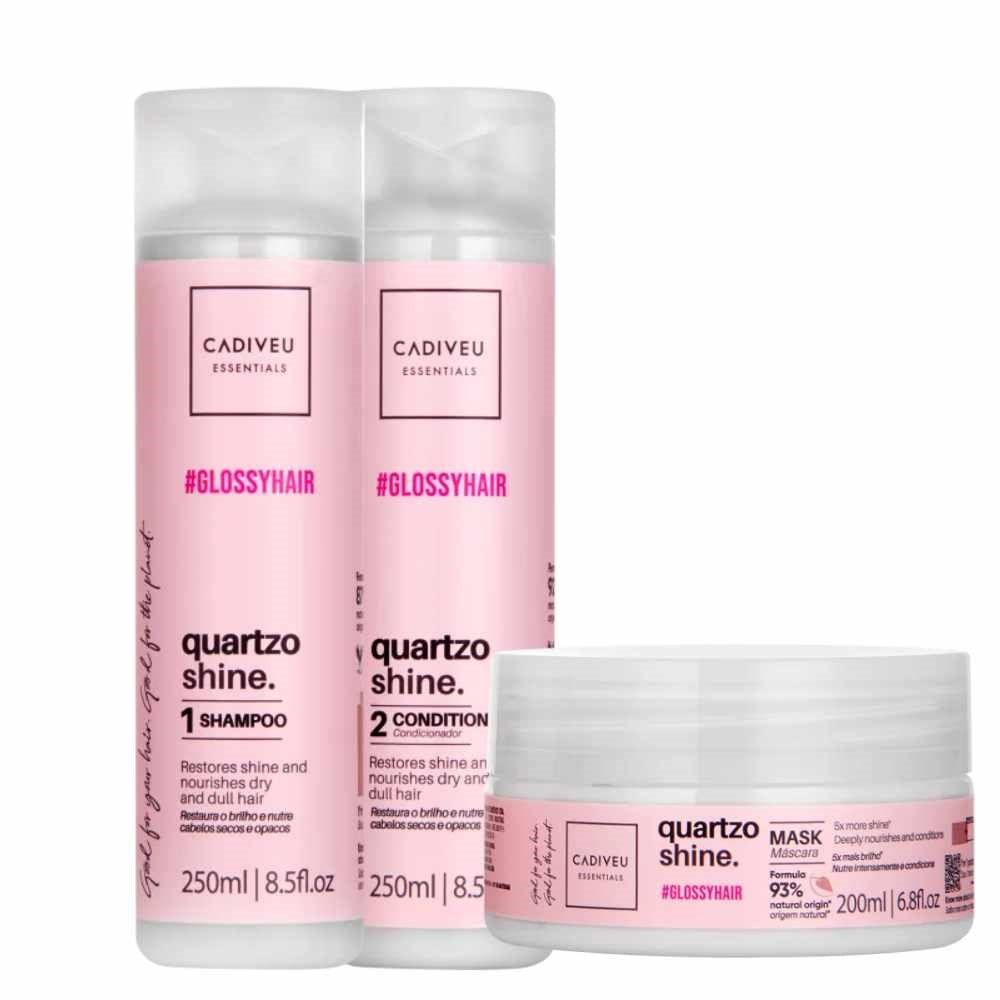 Kit Cadiveu Boca Rosa Hair Quartzo Trio