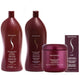 Kit Senscience True Hue Violet Shampoo + Condicionador 1 Litro + Inner Hidratação 500 ml + C.P.R 25 ml