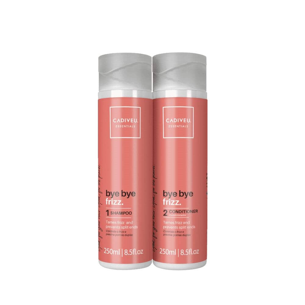 Kit Cadiveu Essentials Bye Bye Frizz Shampoo 250 ml + Condicionador 250 ml