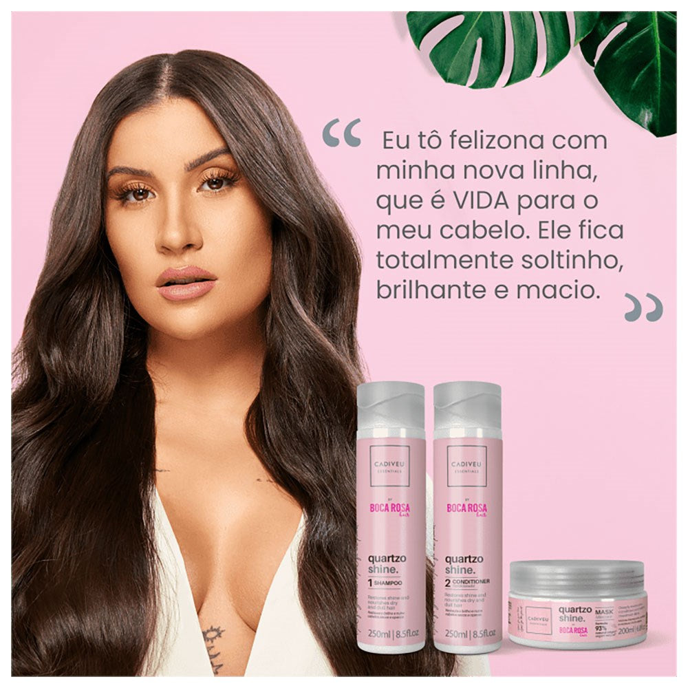 Leave-in Cadiveu Boca Rosa Hair Protetor Térmico 200 ml