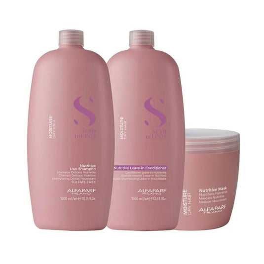 Kit Alfaparf Semi di Lino Moisture Nutritive Trio Grande