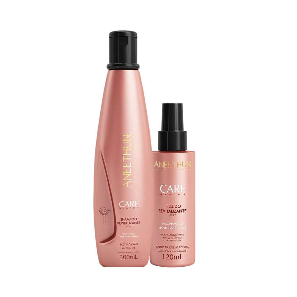 Kit Aneethun Care Shampoo 300 ml + Fluido 120 ml