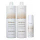 Kit Braé Bond Angel Shampoo Matizador 1 Litro + Acidificante 1 Litro + Leave-in 200 ml