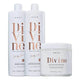 Kit Braé Divine Shampoo + Condicionador 1 Litro + Máscara 500 g