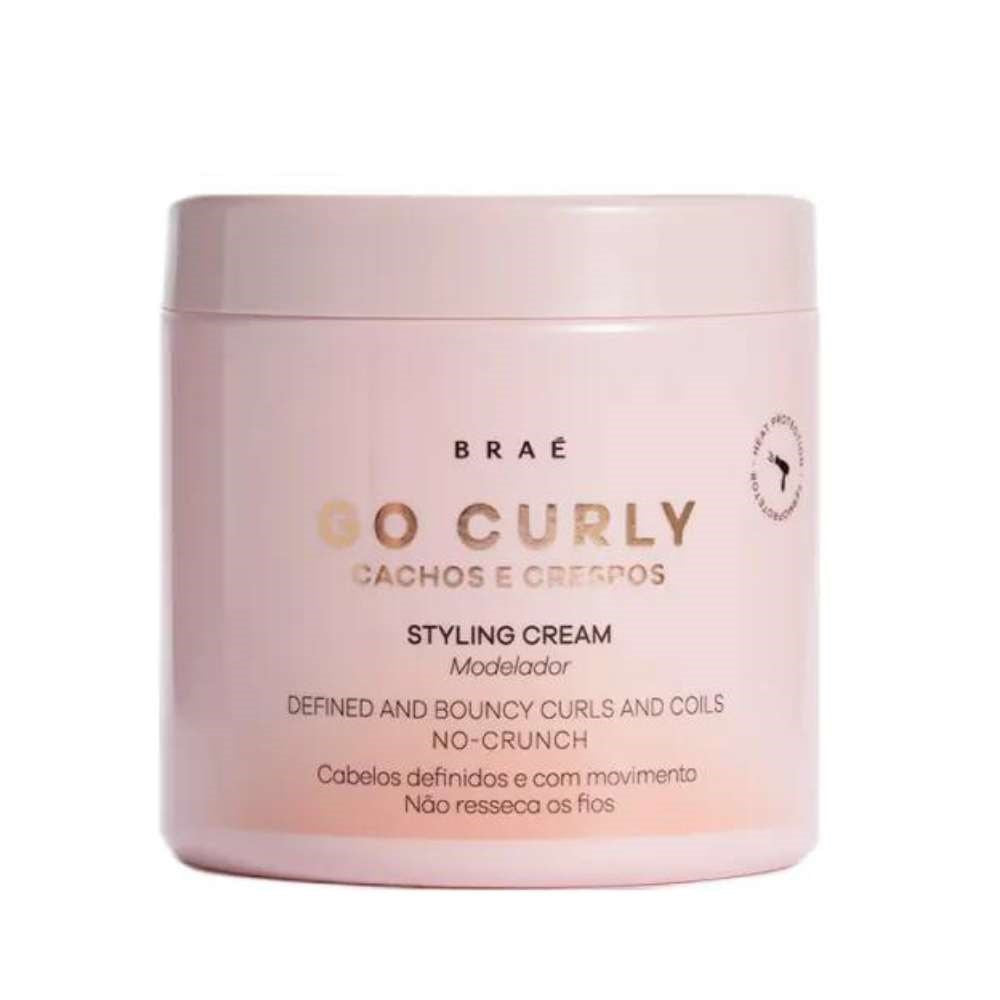 Braé Go Curly Styling Cream Modelador 500 g