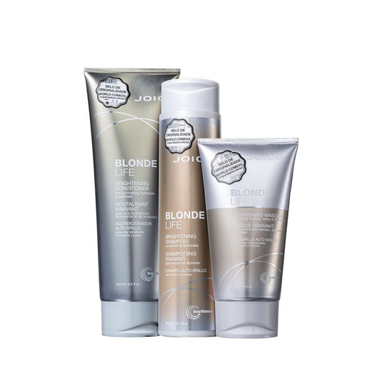 Kit Joico Blonde Life Smart Release Shampoo 300 ml + Condicionador 250 ml + Máscara 150 ml