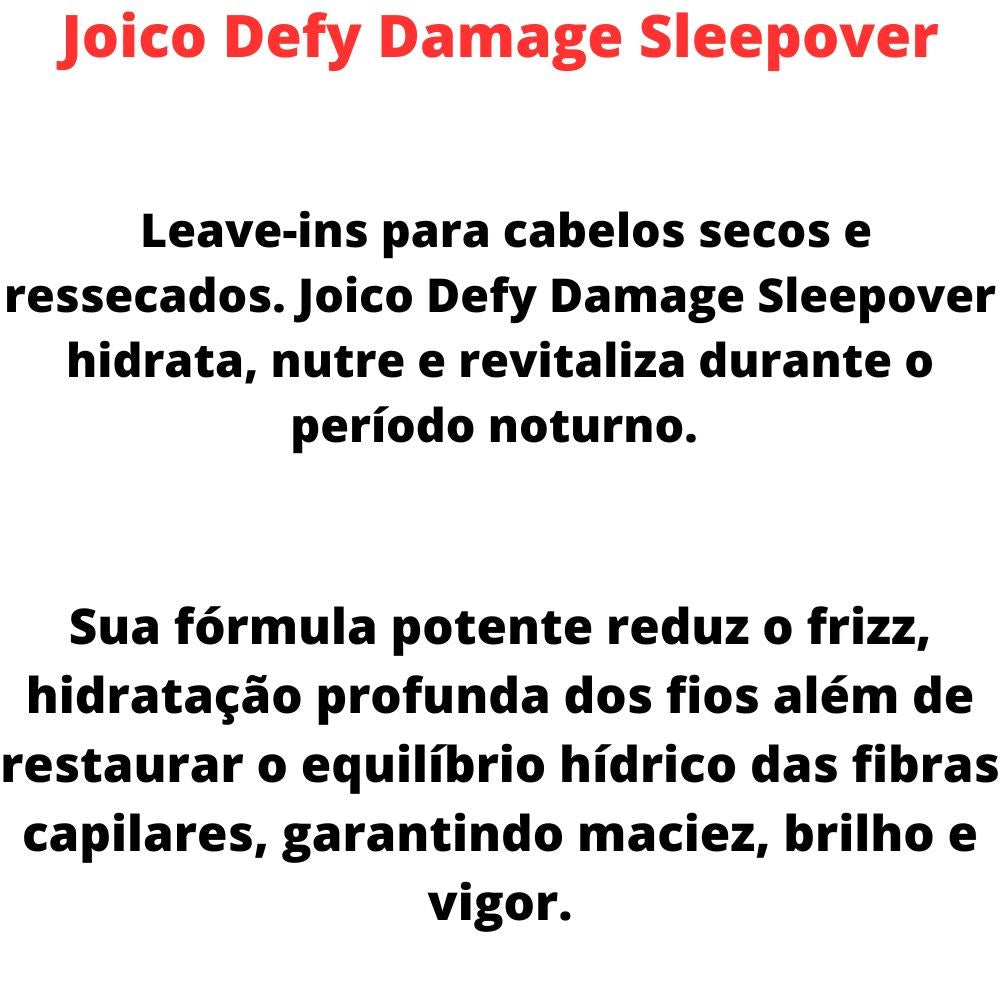 Leave-in Joico Defy Damage Sleepover 100 ml
