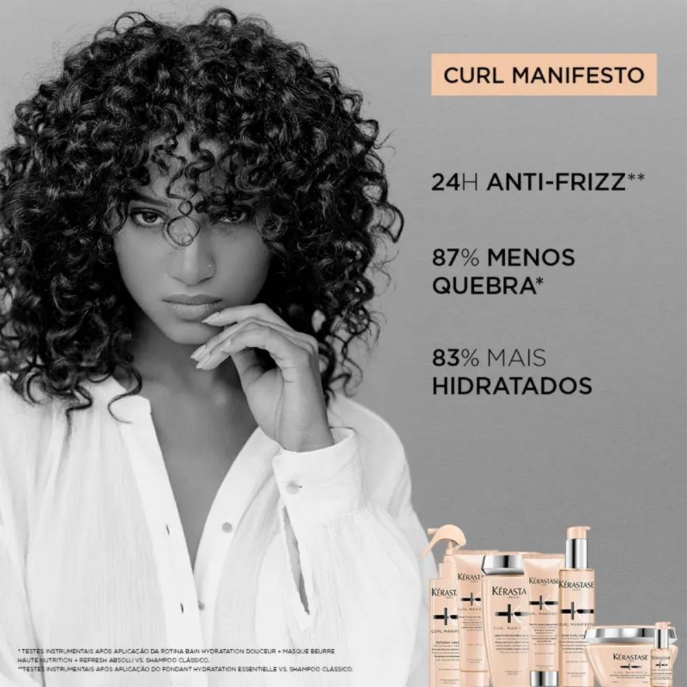 Kit Kérastase Curl Manifesto Shampoo 1 Litro + Condicionador 1 Litro