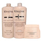 Kit Kérastase Curl Manifesto Shampoo 1 Litro + Condicionador 1 Litro + Máscara 500 ml