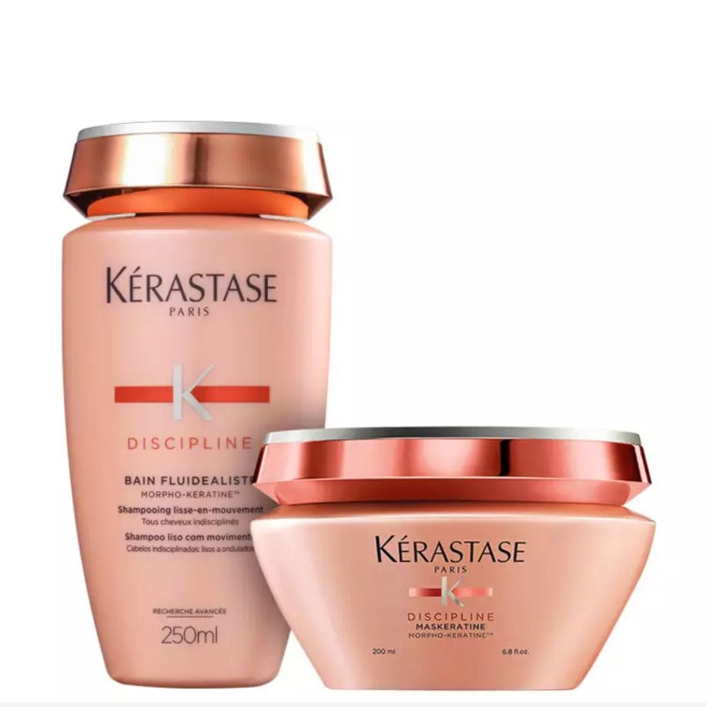 Kit Kérastase Discipline Fluidealiste Shampoo 250 ml + Máscara 200 ml