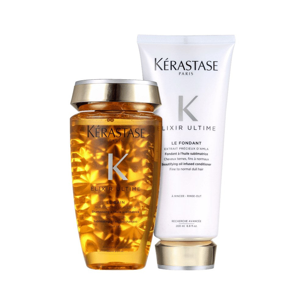 Kit Kérastase Elixir Ultime Shampoo 250 ml + Condicionador 200 ml