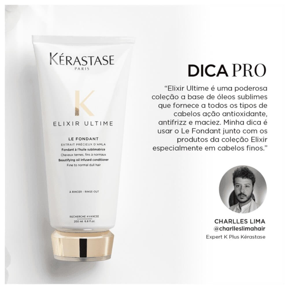 Kit Kérastase Elixir Ultime Originale (Shampoo + Condicionador + Oleo)