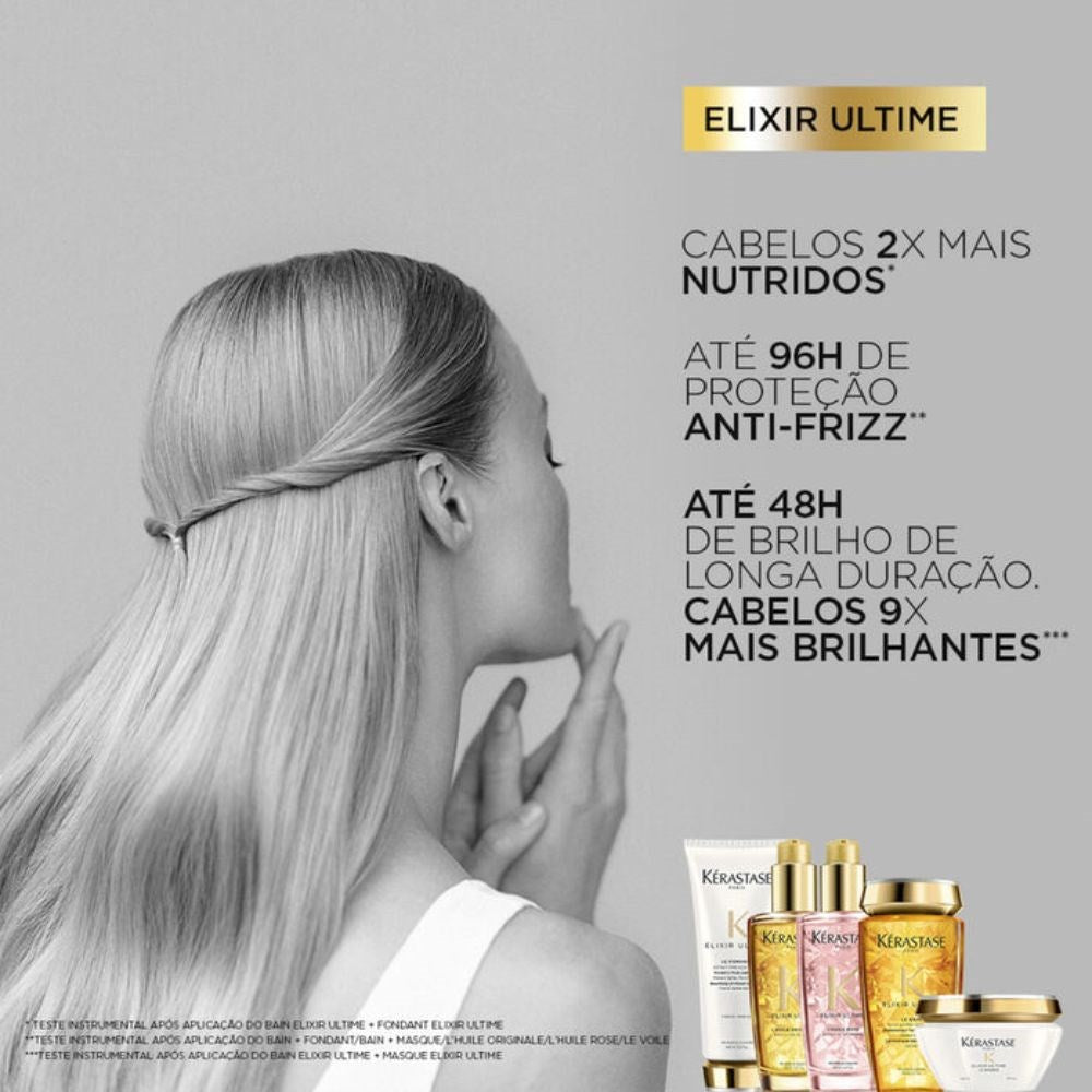 Kit Kérastase Elixir Ultime Originale (Shampoo + Condicionador + Oleo)