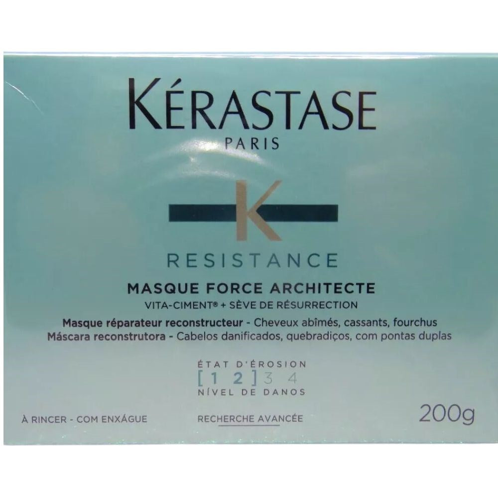 Kit Kérastase Résistance Force Architect Shampoo 250 ml + Máscara 200 g