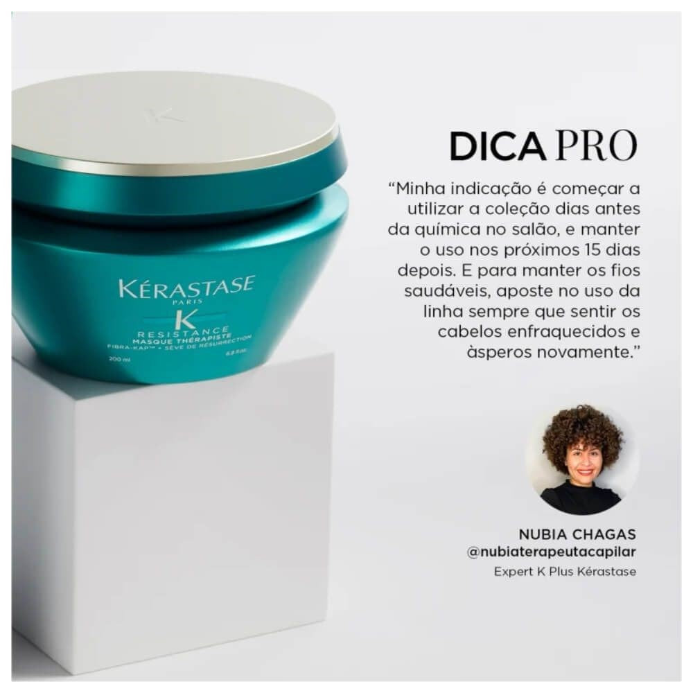 Kit Kérastase Résistance Force Shampoo 250 ml + Condicionador 200 ml + Máscara Force 200 g