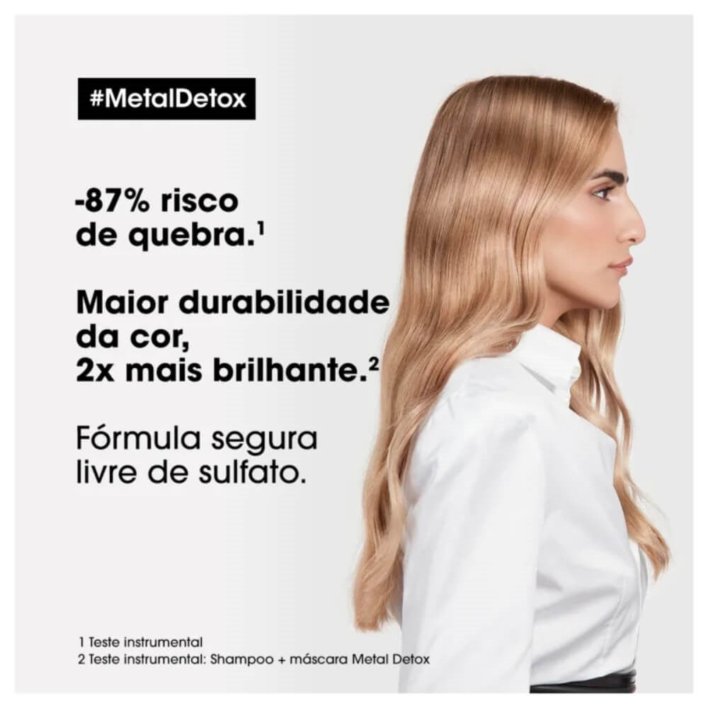 Máscara Loreal Metal Detox 500 ml