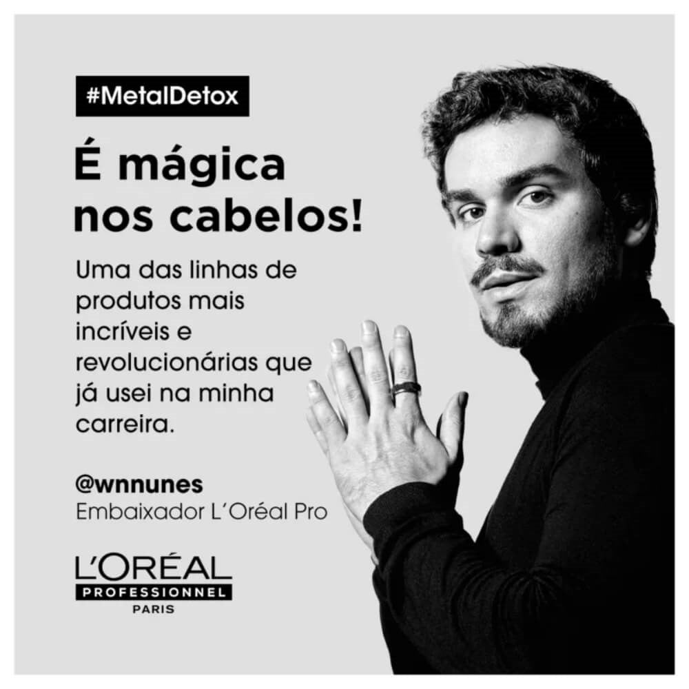 Máscara Loreal Metal Detox 500 ml