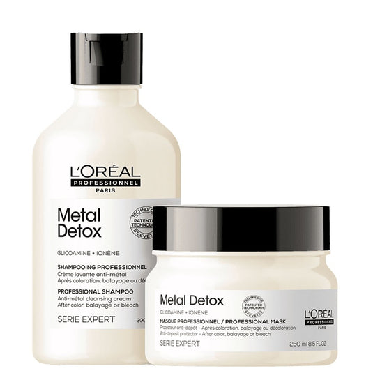 Kit Loreal Metal Detox Shampoo 300 ml+ Máscara 250 g