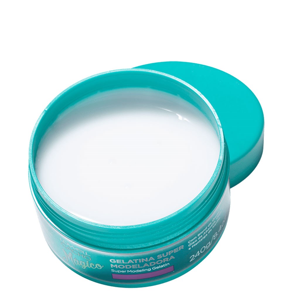 Lowell Cacho Mágico Super Modeladora Gelatina Ativadora de Cachos 240 g