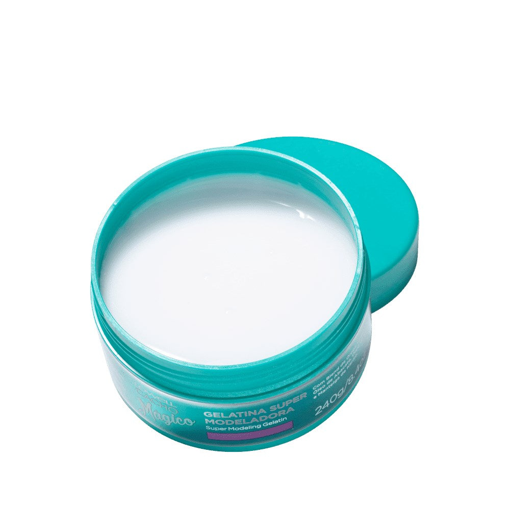 Lowell Cacho Mágico Super Modeladora Gelatina Ativadora de Cachos 240 g