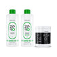 Kit Madamelis Zero Escova Progressiva Sem Formol Duo + Pro Mask Control