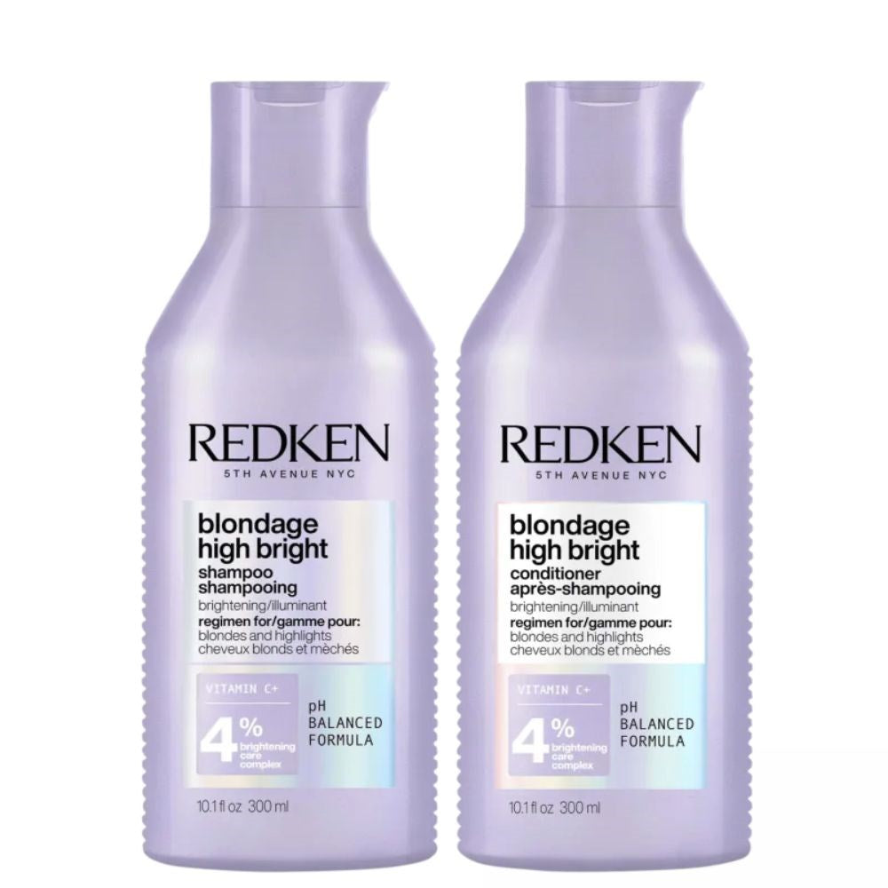 Kit Redken Blondage High Bright Shampoo 300 ml + Condicionador 300 ml