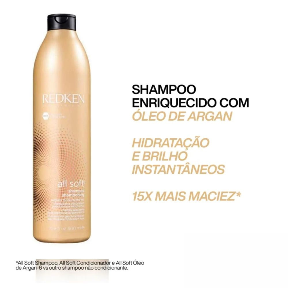 Shampoo Redken All Soft 500 ml