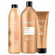 Kit Redken All Soft Shampoo 500 ml + Condicionador 1 Litro + Máscara 250 ml