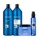 Kit Redken Extreme Shampoo + Condicionador 1 Litro + Reconstrutor Primer 150 ml + Máscara 500 ml