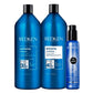 Kit Redken Extreme Shampoo + Condicionador 1 Litro + Tratamento Reconstrutor Primer 150 ml